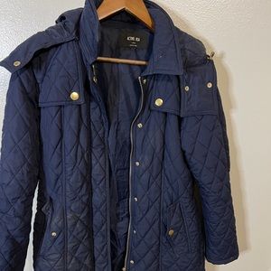 Blue long coat